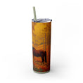 Load image into Gallery viewer, Colorado Autumn Horse Skinny Tumbler