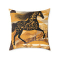 Load image into Gallery viewer, Gallop Into Freedom Canvas Pillow
