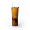 Load image into Gallery viewer, Colorado Autumn Horse Skinny Tumbler