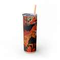 Load image into Gallery viewer, Crimson Gallop Skinny Tumbler