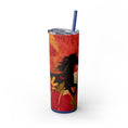 Load image into Gallery viewer, Forward in Flame Skinny Tumbler