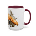 Load image into Gallery viewer, Whimsical Fox Mug