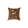 Load image into Gallery viewer, Western Horse Doodle Canvas Pillow