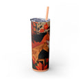 Load image into Gallery viewer, Crimson Gallop Skinny Tumbler