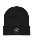 Load image into Gallery viewer, CD Horse Badge Ribbed Beanie