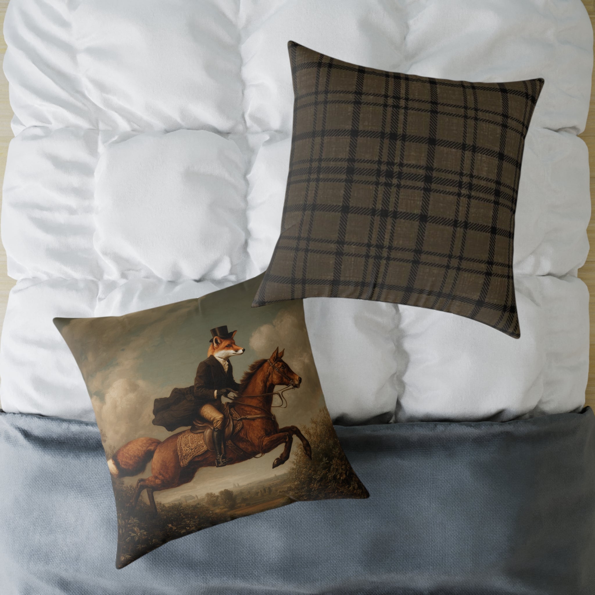 The Dapper Fox Pillow