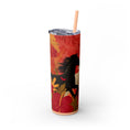 Load image into Gallery viewer, Forward in Flame Skinny Tumbler
