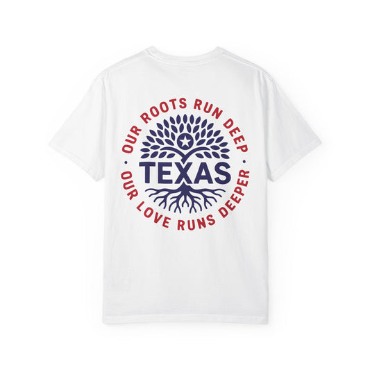 Roots Run Deep Texas Relief T-Shirt