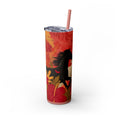 Load image into Gallery viewer, Forward in Flame Skinny Tumbler
