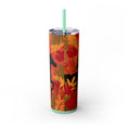 Load image into Gallery viewer, Forward in Flame Skinny Tumbler
