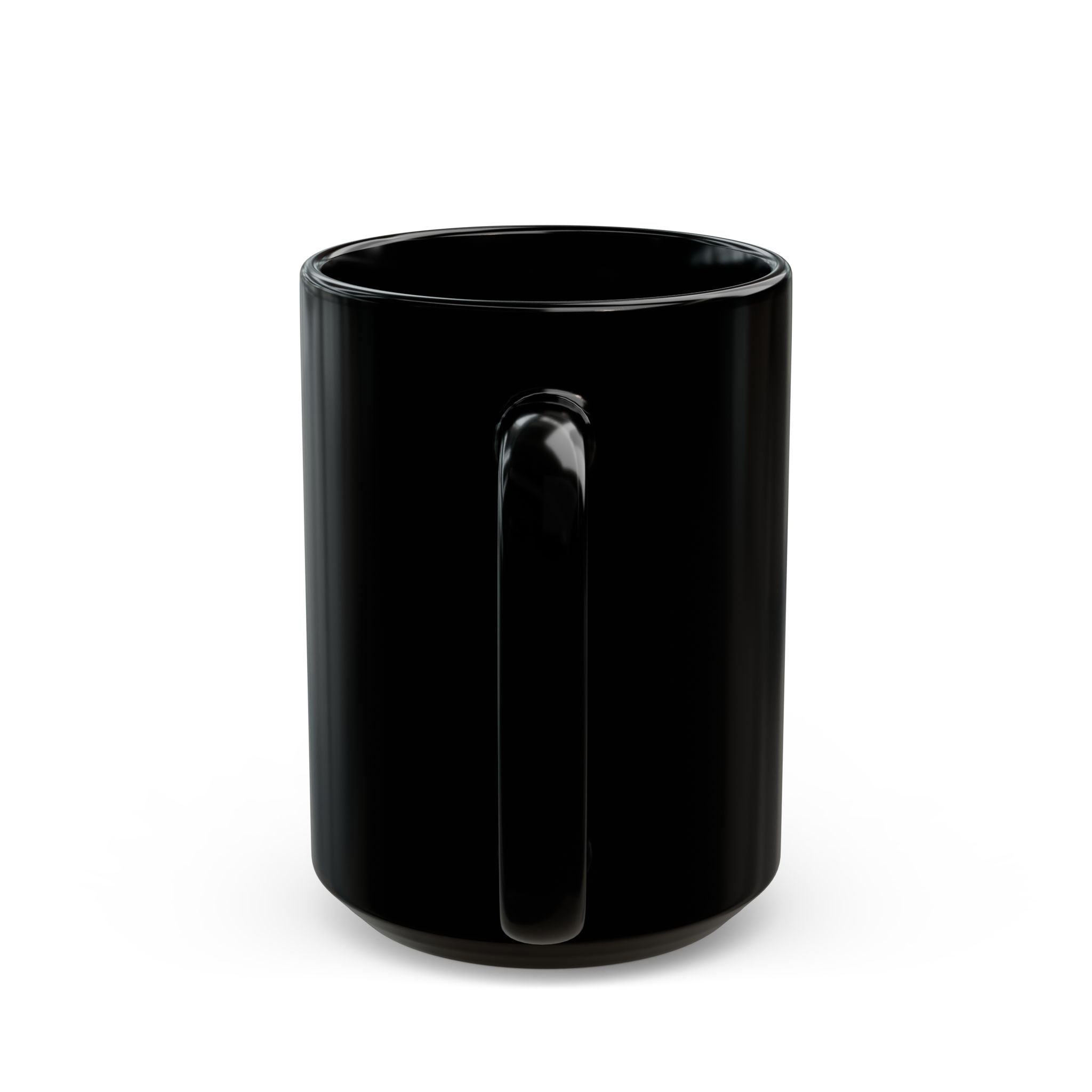 Keep Calm and Ride On Black Ceramic Mug