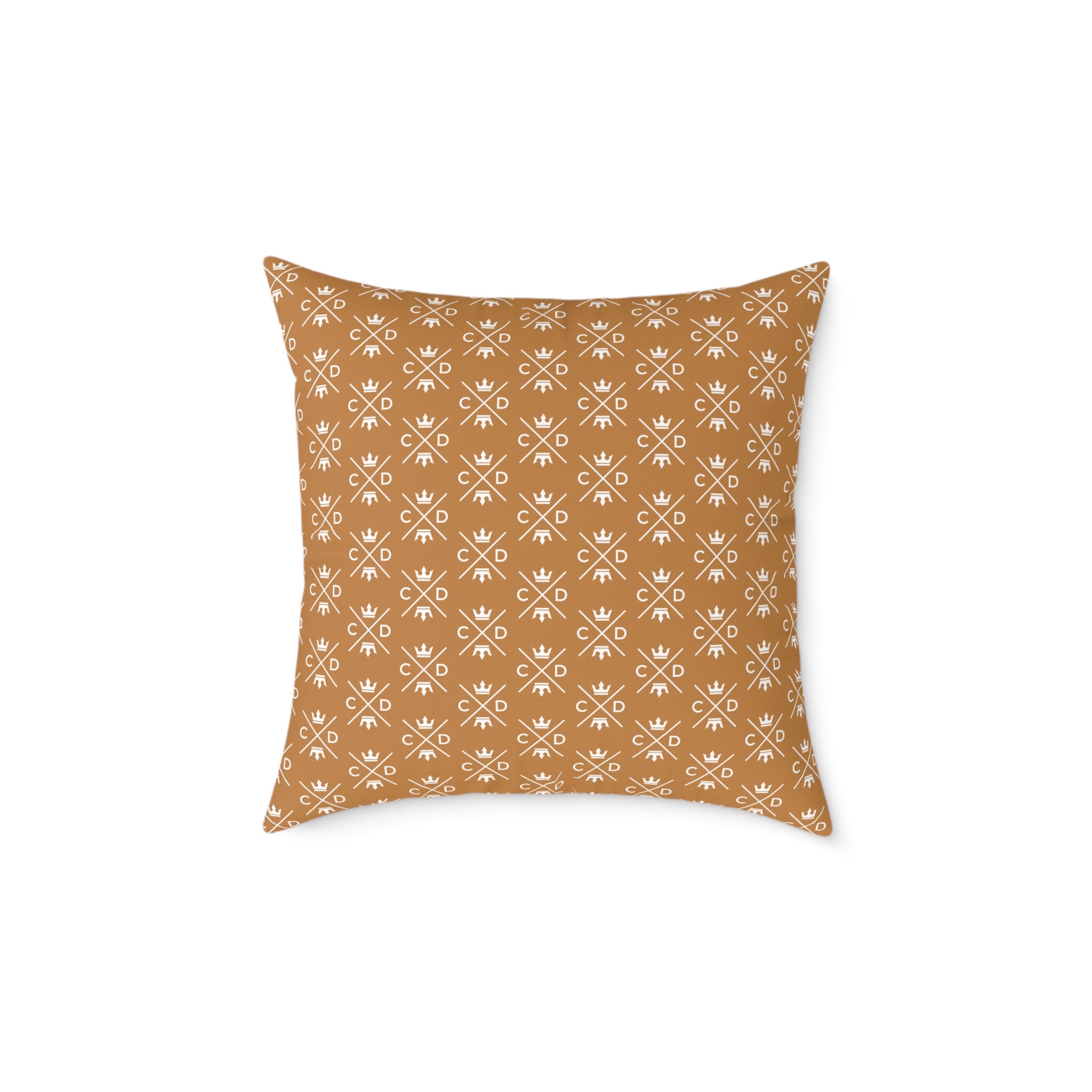 CD Logo Icon Canvas Pillow