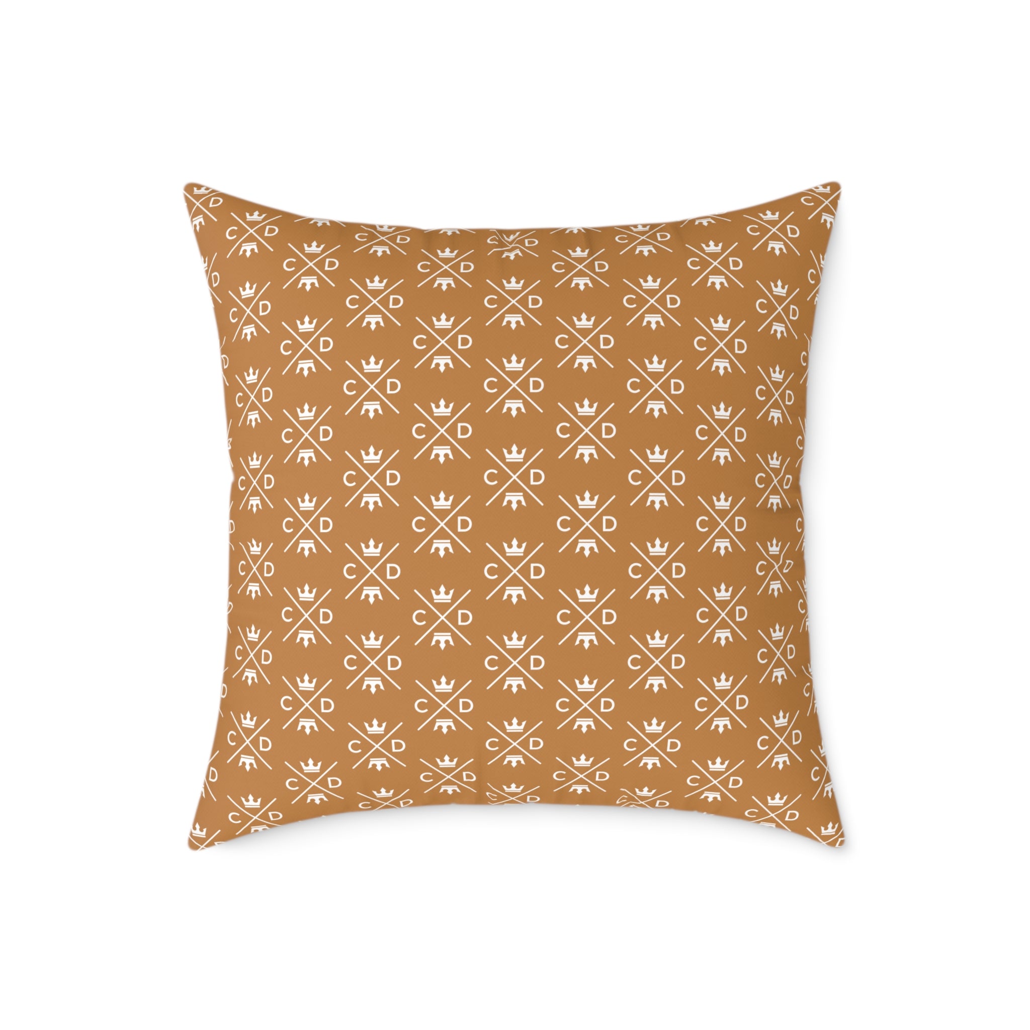 CD Logo Icon Canvas Pillow