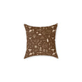 Load image into Gallery viewer, Western Horse Doodle Canvas Pillow
