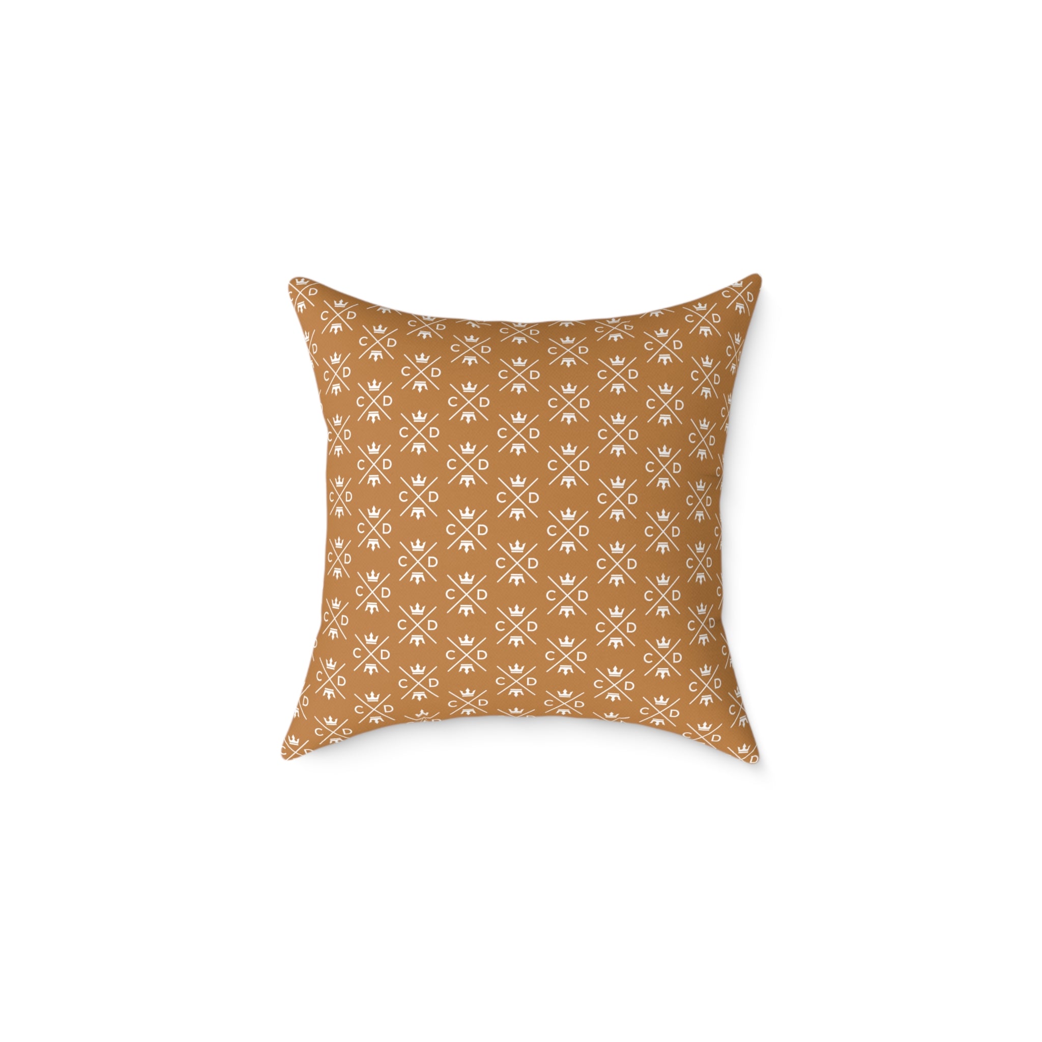 CD Logo Icon Canvas Pillow