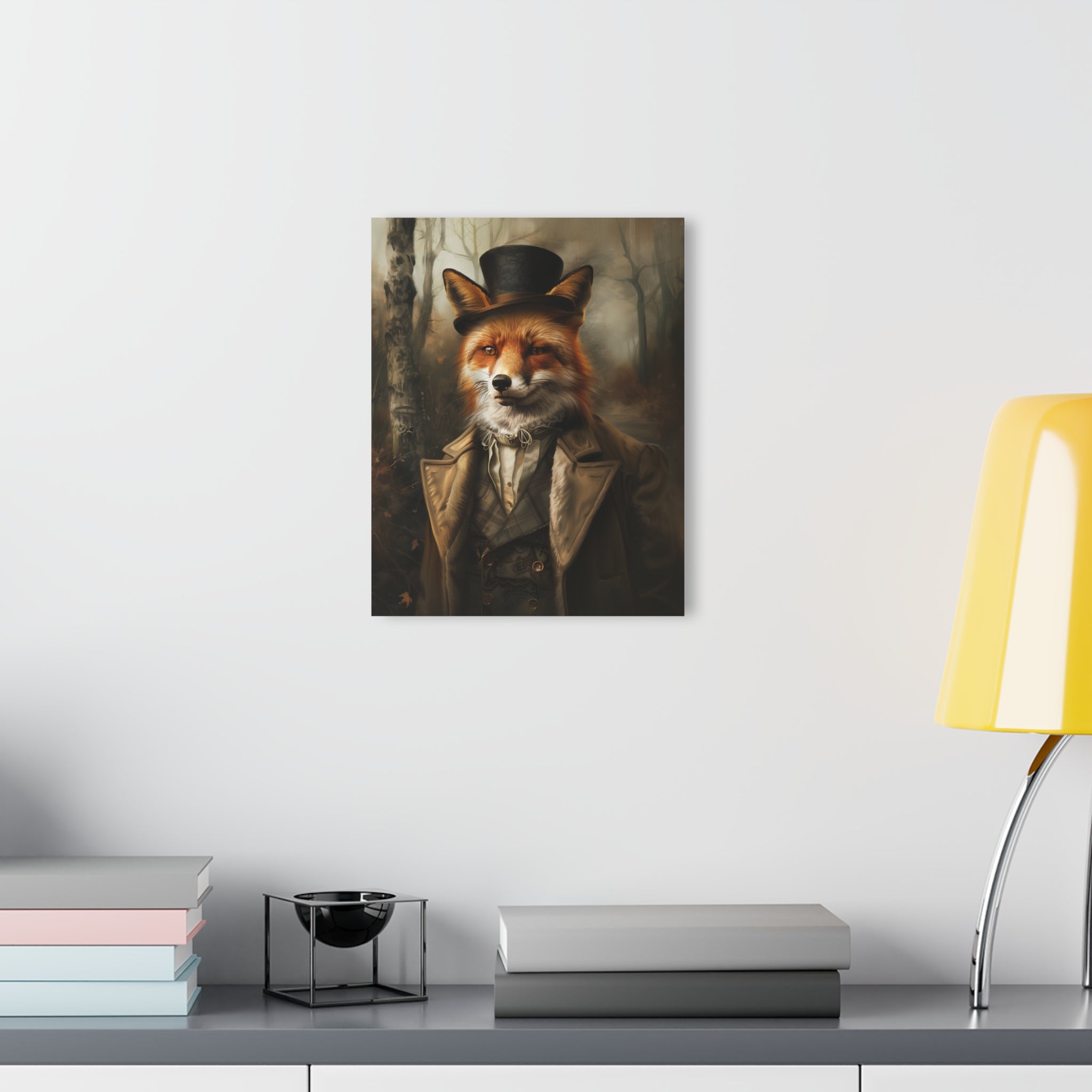 The Regal Fox Acrylic Print
