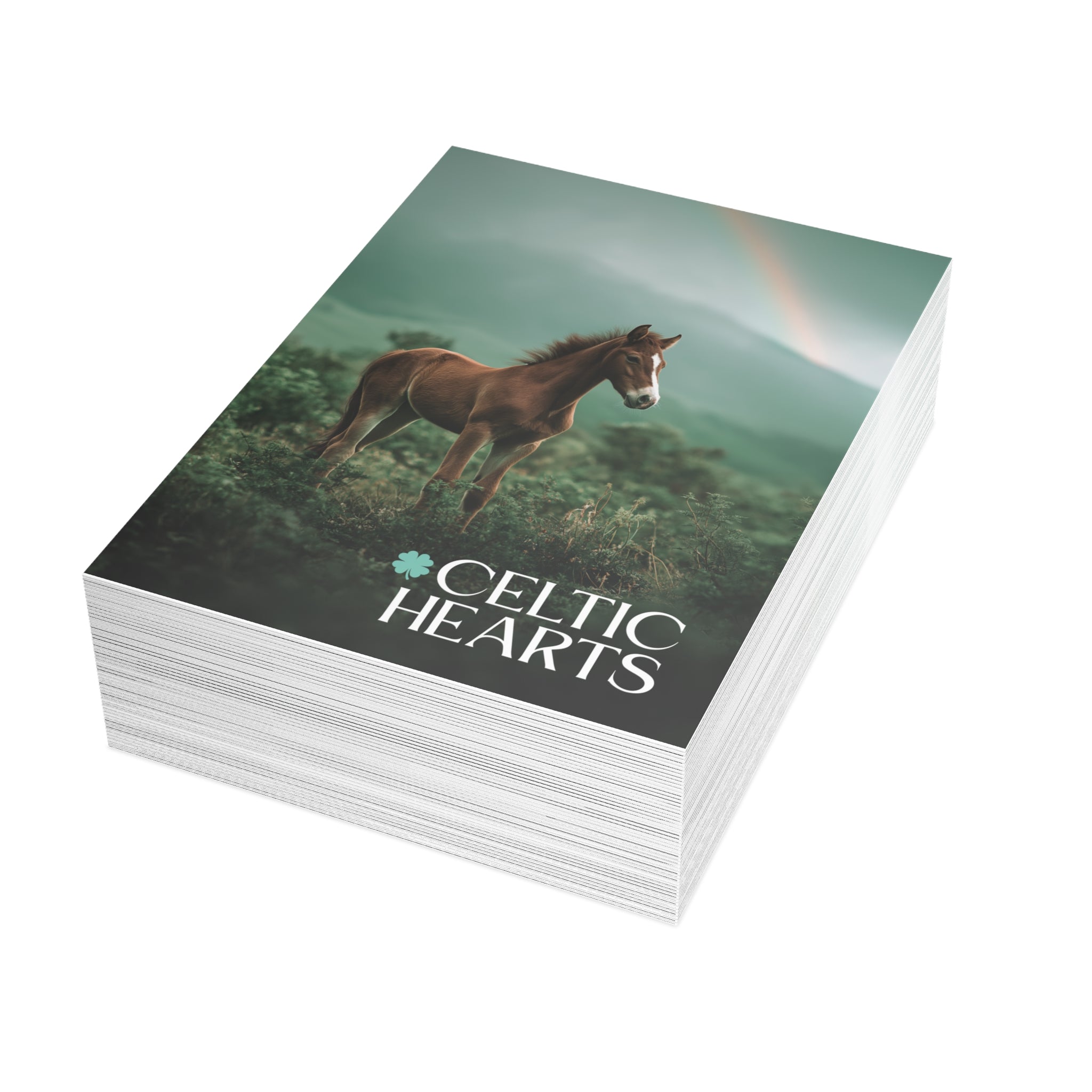 Celtic Hearts v4 Postcard Bundle