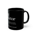 Load image into Gallery viewer, Riding Instructor Black Ceramic Mug
