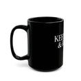 Load image into Gallery viewer, Keep Calm and Ride On Black Ceramic Mug
