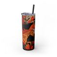 Load image into Gallery viewer, Crimson Gallop Skinny Tumbler
