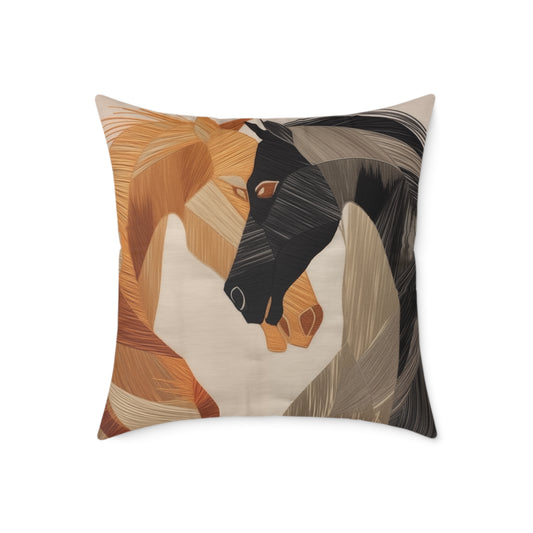 Kindred Spirits Canvas Pillow