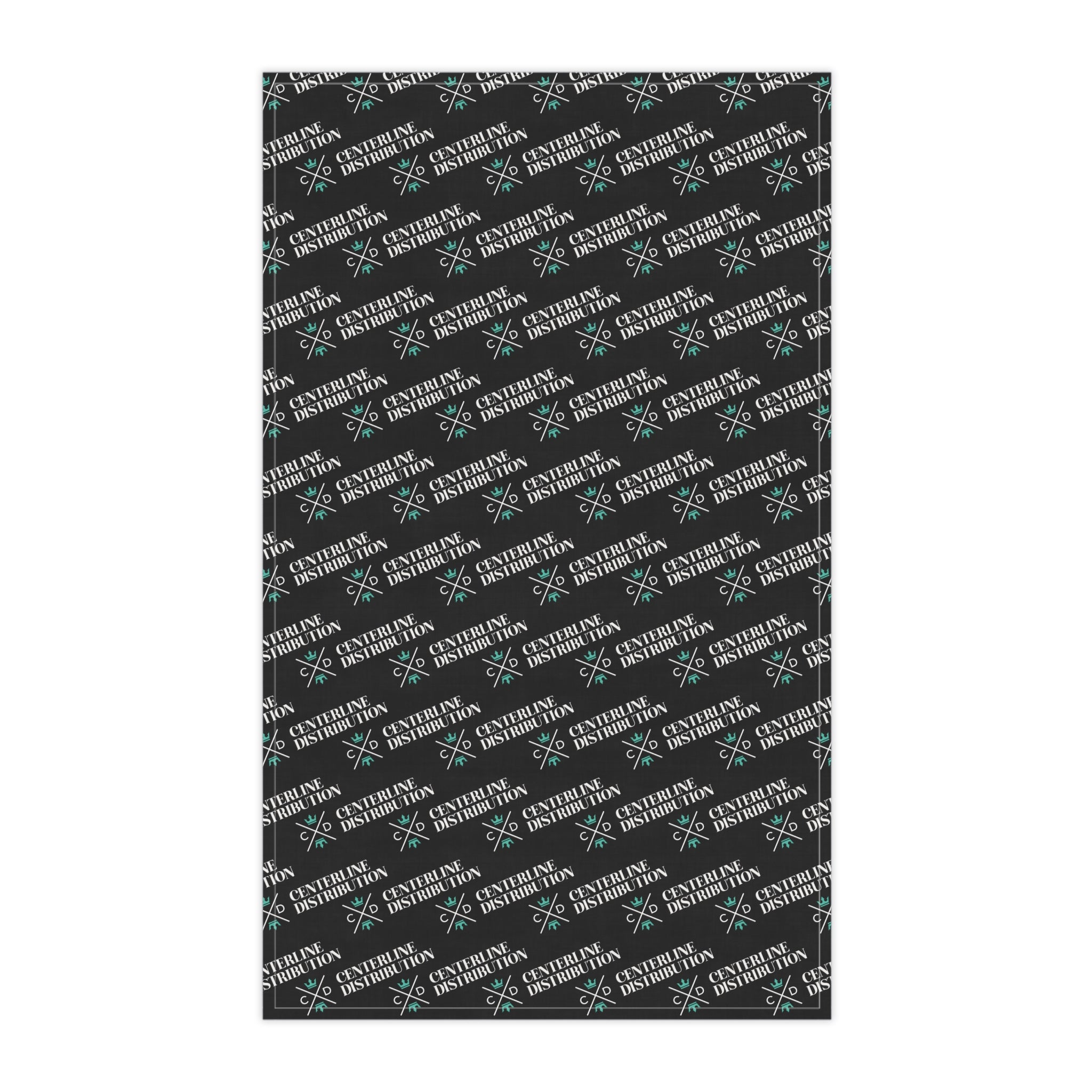 Cotton Tea Towel CD Logo Design