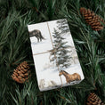 Load image into Gallery viewer, Snow Days For Horses Wrapping Paper
