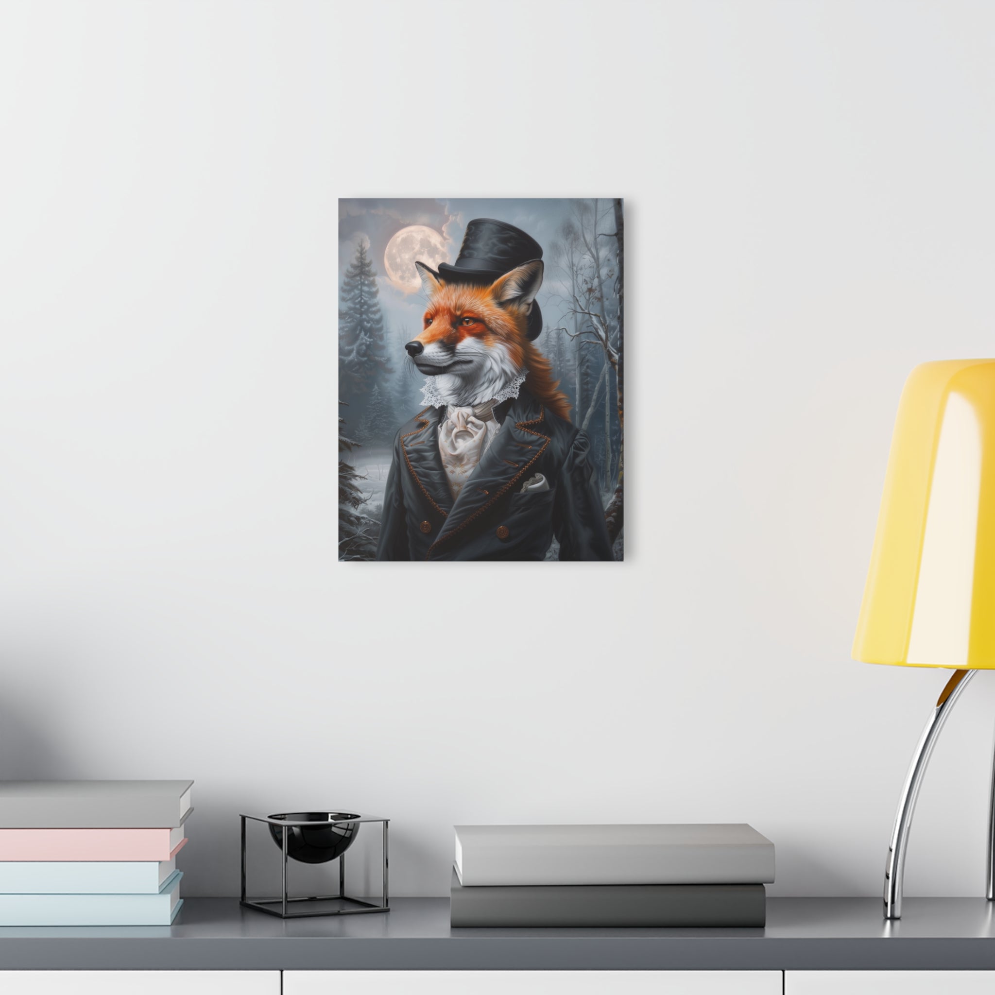 Moonlit Fox Acrylic Print