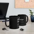 Load image into Gallery viewer, Riding Instructor Black Ceramic Mug
