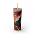 Load image into Gallery viewer, Crimson Gallop Skinny Tumbler
