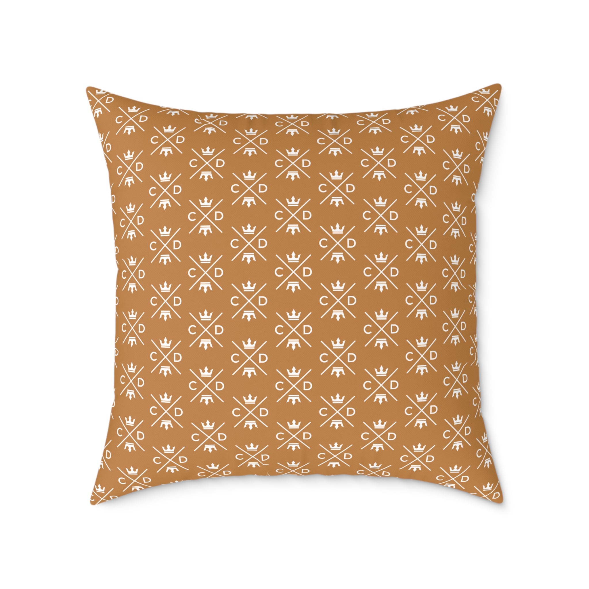CD Logo Icon Canvas Pillow