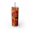 Load image into Gallery viewer, Forward in Flame Skinny Tumbler
