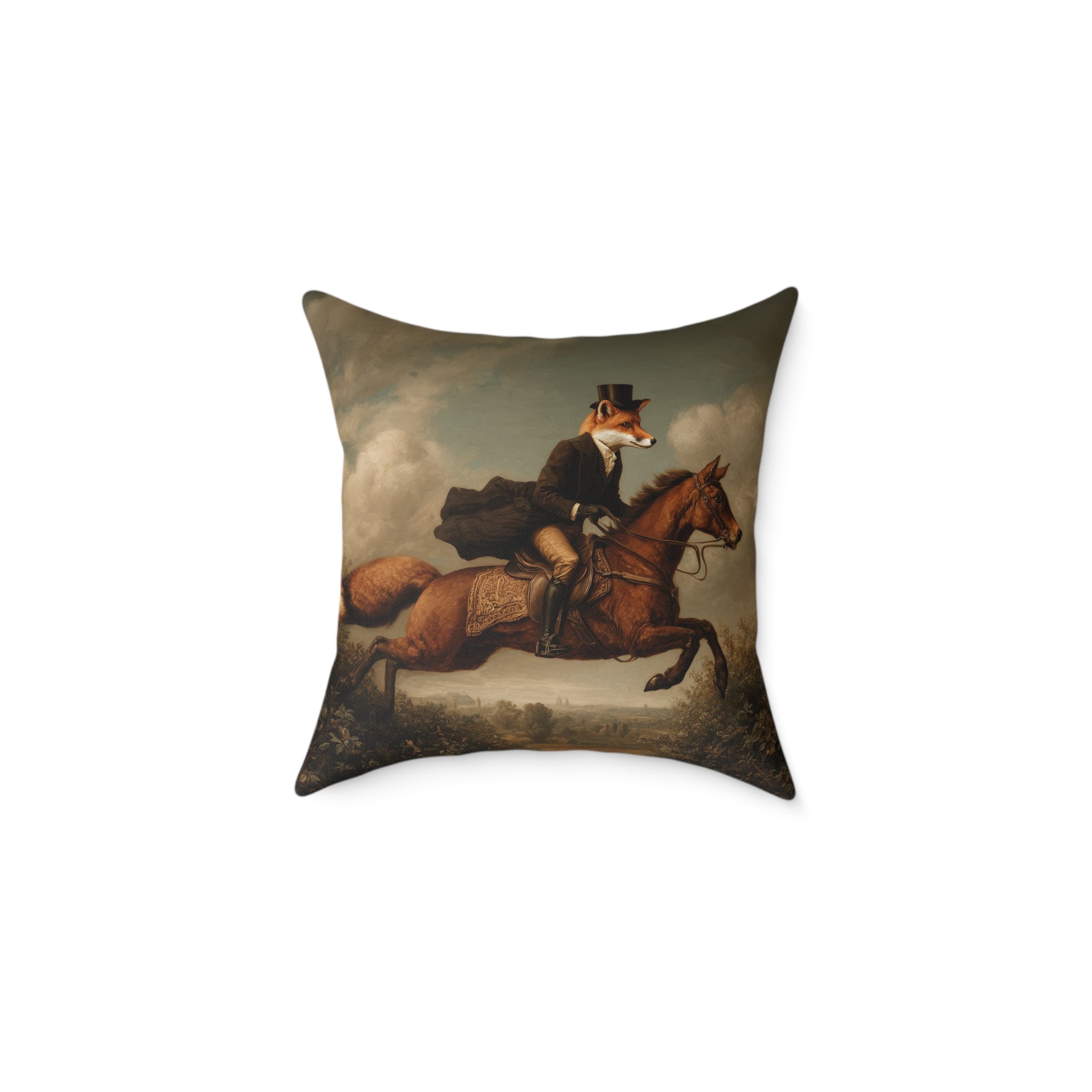 The Dapper Fox Pillow