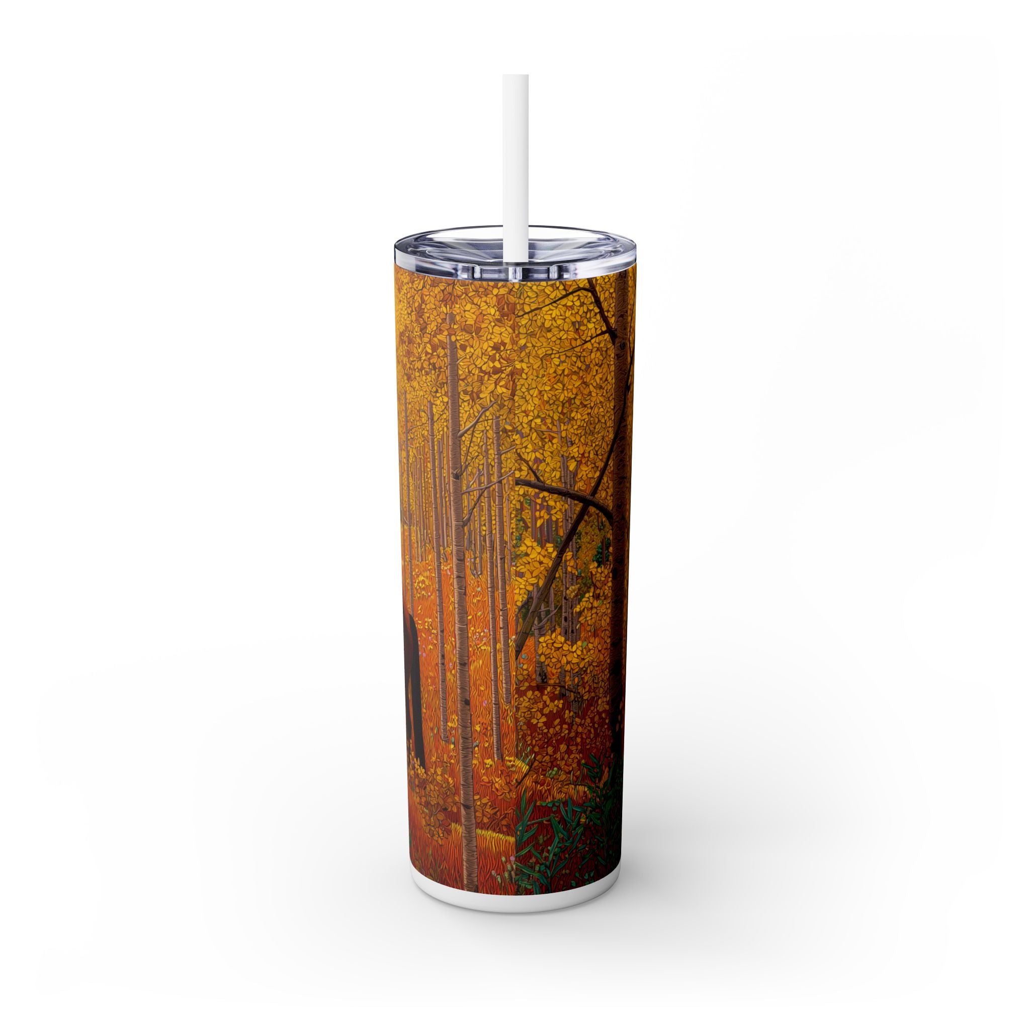 Colorado Autumn Horse Skinny Tumbler