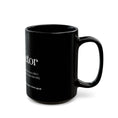 Load image into Gallery viewer, Riding Instructor Black Ceramic Mug
