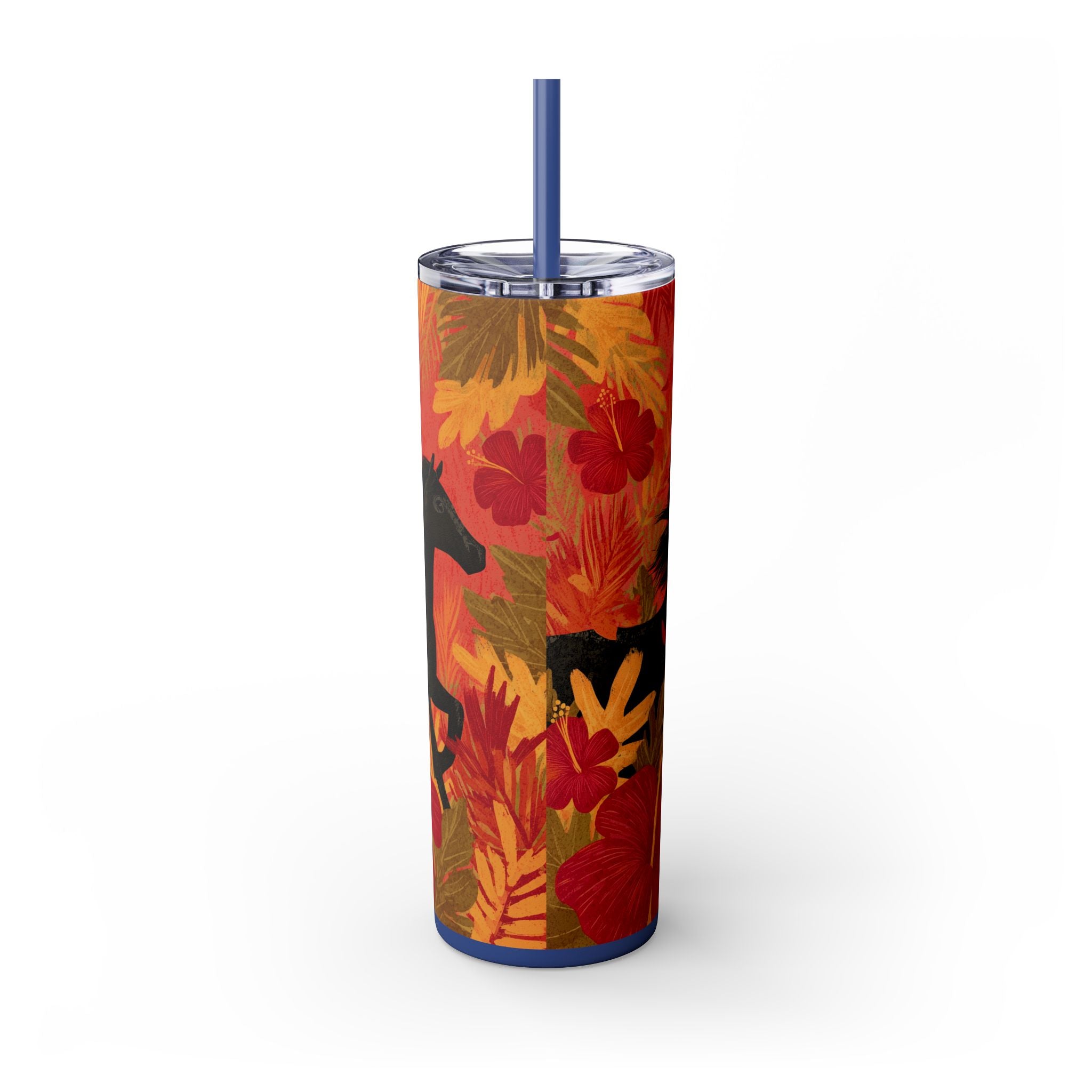 Forward in Flame Skinny Tumbler