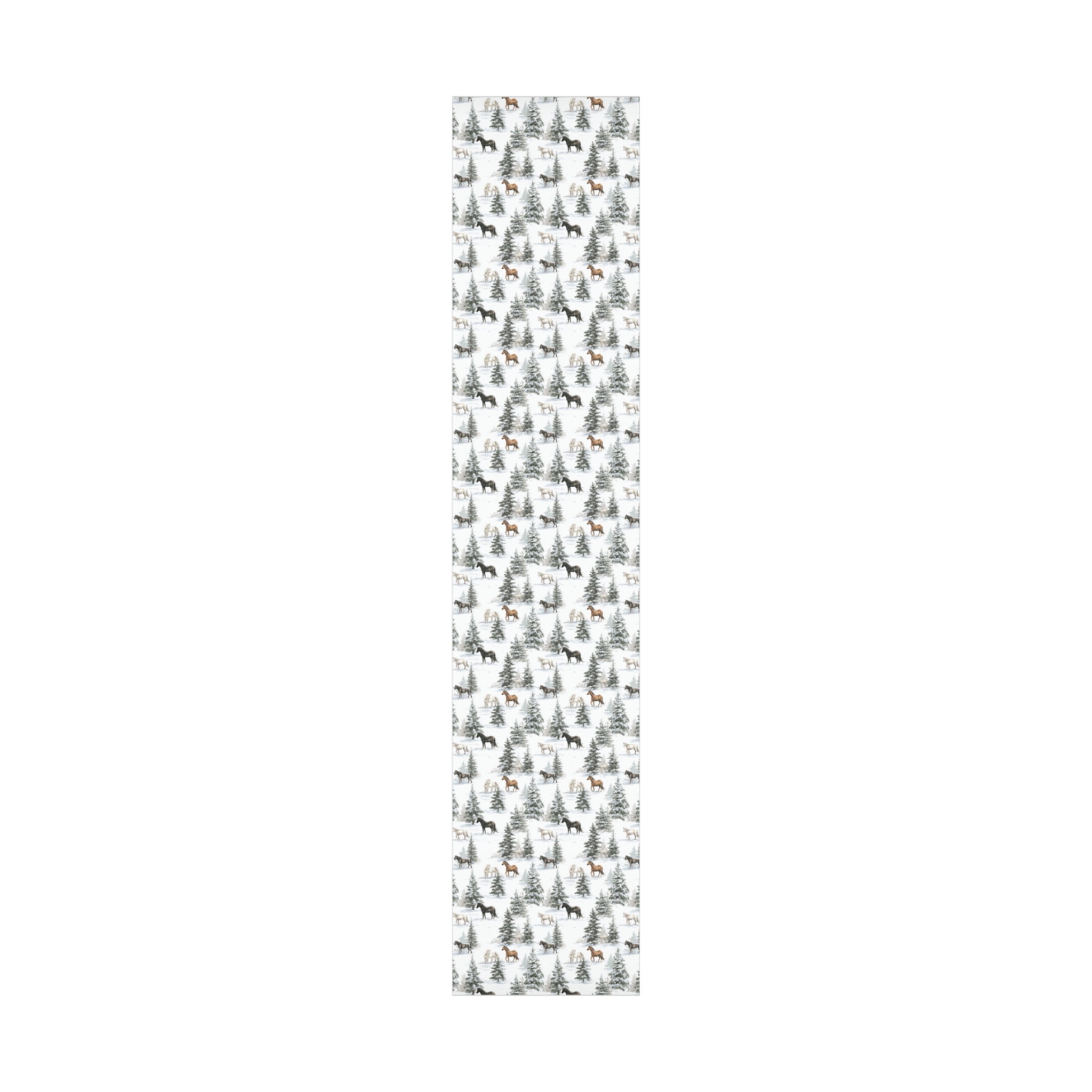 Snow Days For Horses Wrapping Paper