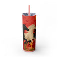 Load image into Gallery viewer, Forward in Flame Skinny Tumbler
