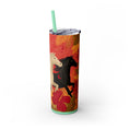 Load image into Gallery viewer, Forward in Flame Skinny Tumbler
