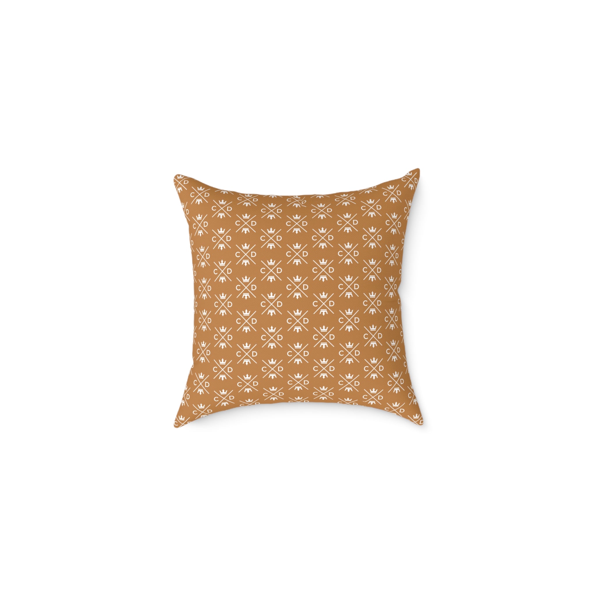 CD Logo Icon Canvas Pillow