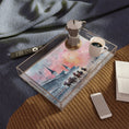 Load image into Gallery viewer, Run For The Roses Acrylic Serving Tray – Equestrian Party Essential

