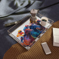 Load image into Gallery viewer, Photo Finish Acrylic Serving Tray – Jockeys Racing Illustration
