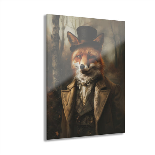 The Regal Fox Acrylic Print