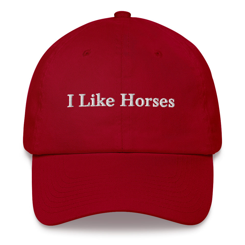 I Like Horses Hat