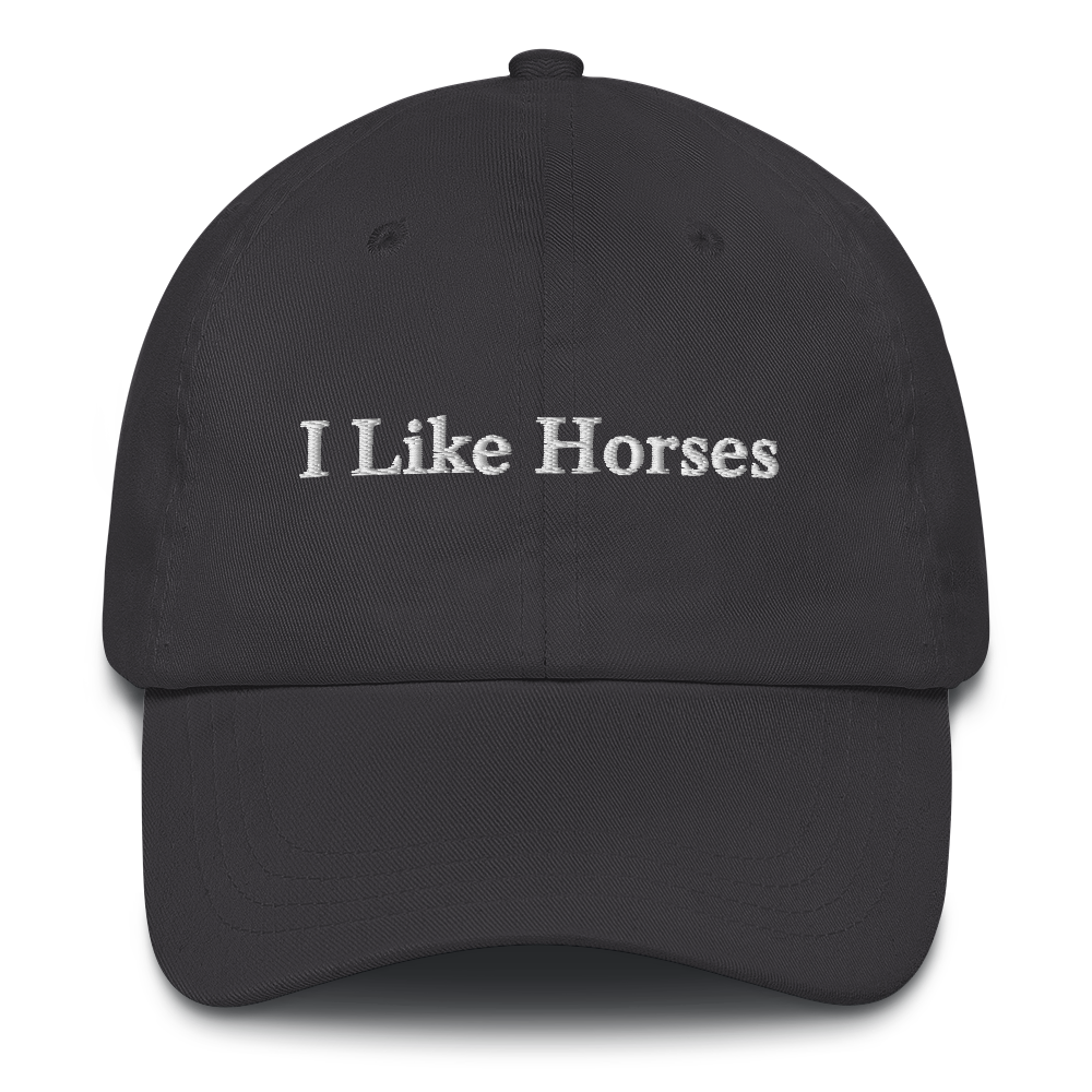 I Like Horses Hat