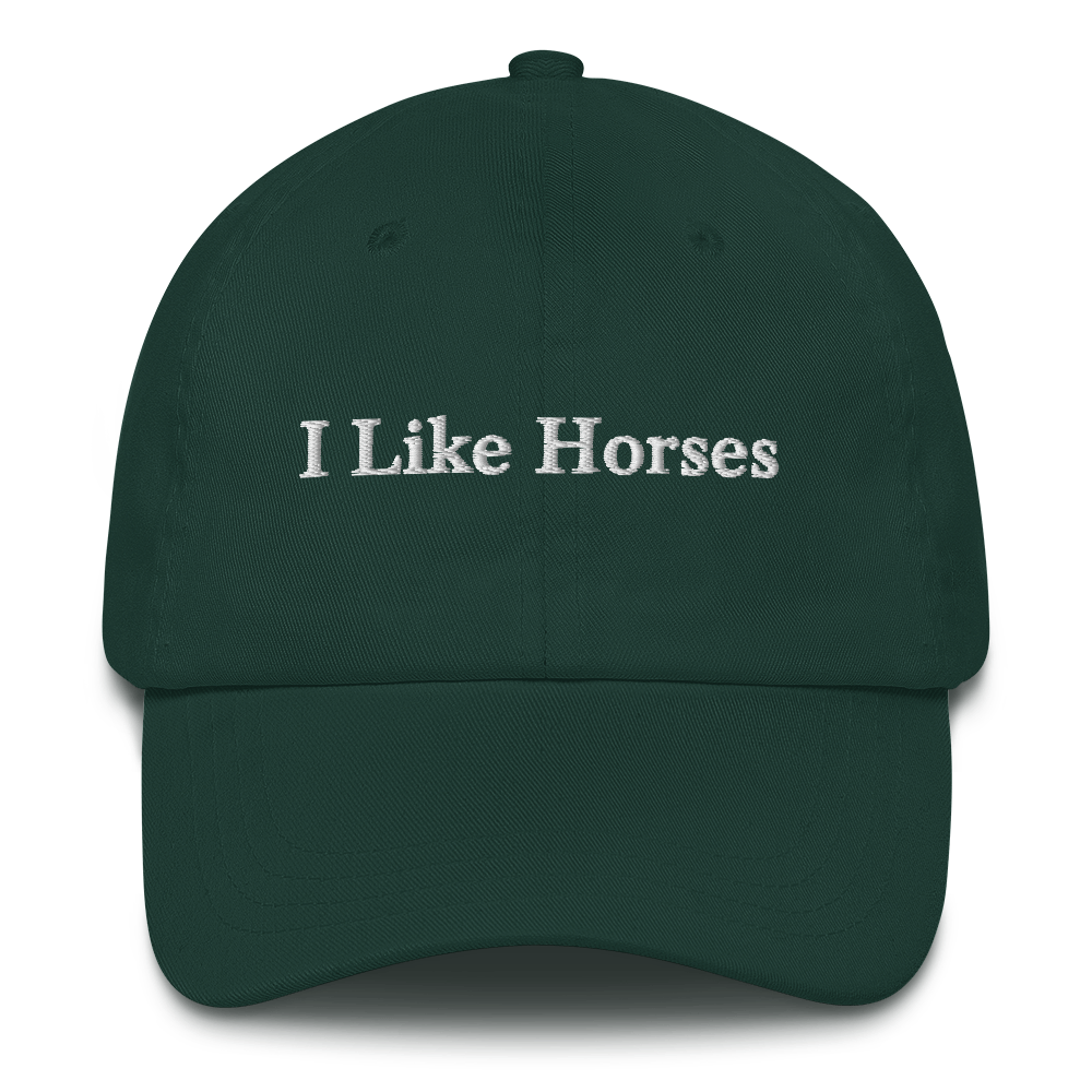 I Like Horses Hat