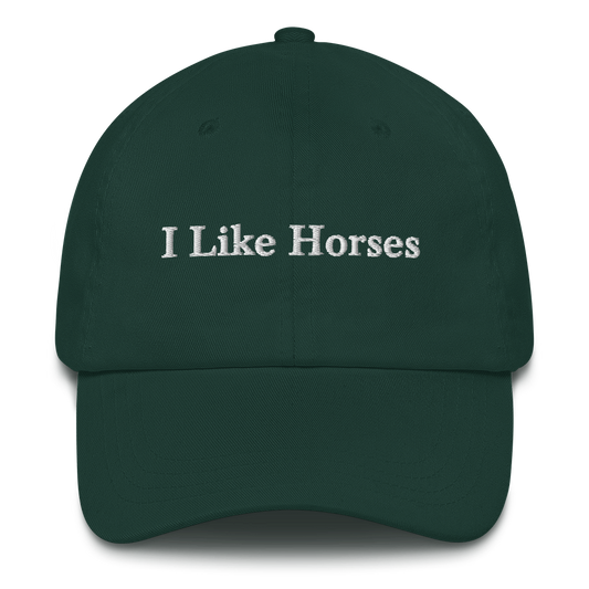 I Like Horses Hat