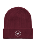 Load image into Gallery viewer, CD Horse Badge Ribbed Beanie

