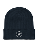 CD Horse Badge Ribbed Beanie