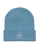 CD Horse Badge Ribbed Beanie